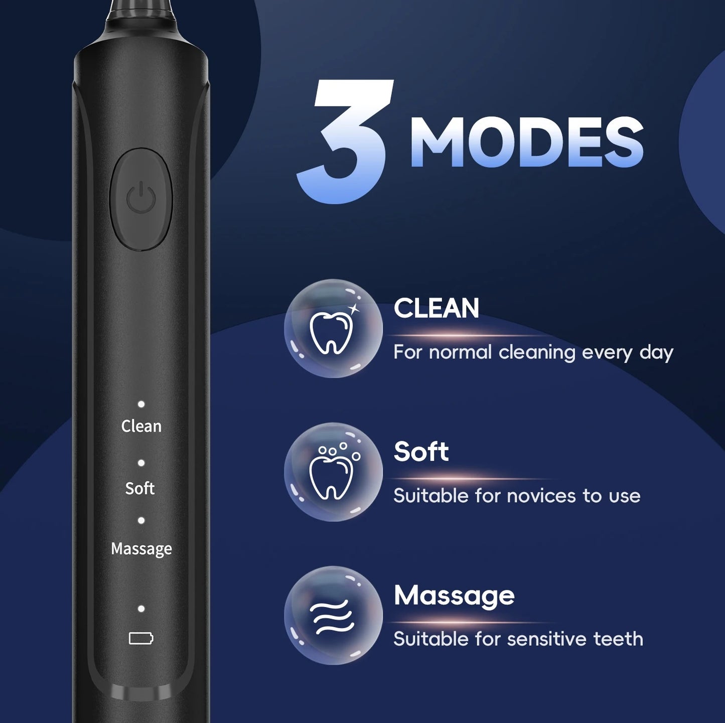Mornwell T37 sonic electric toothbrush UK