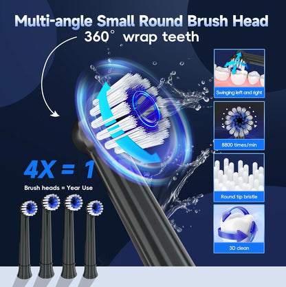 Mornwell T37 sonic electric toothbrush UK