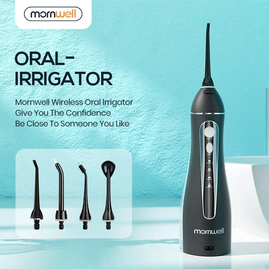 Mornwell D52 cordless water flosser UK edition